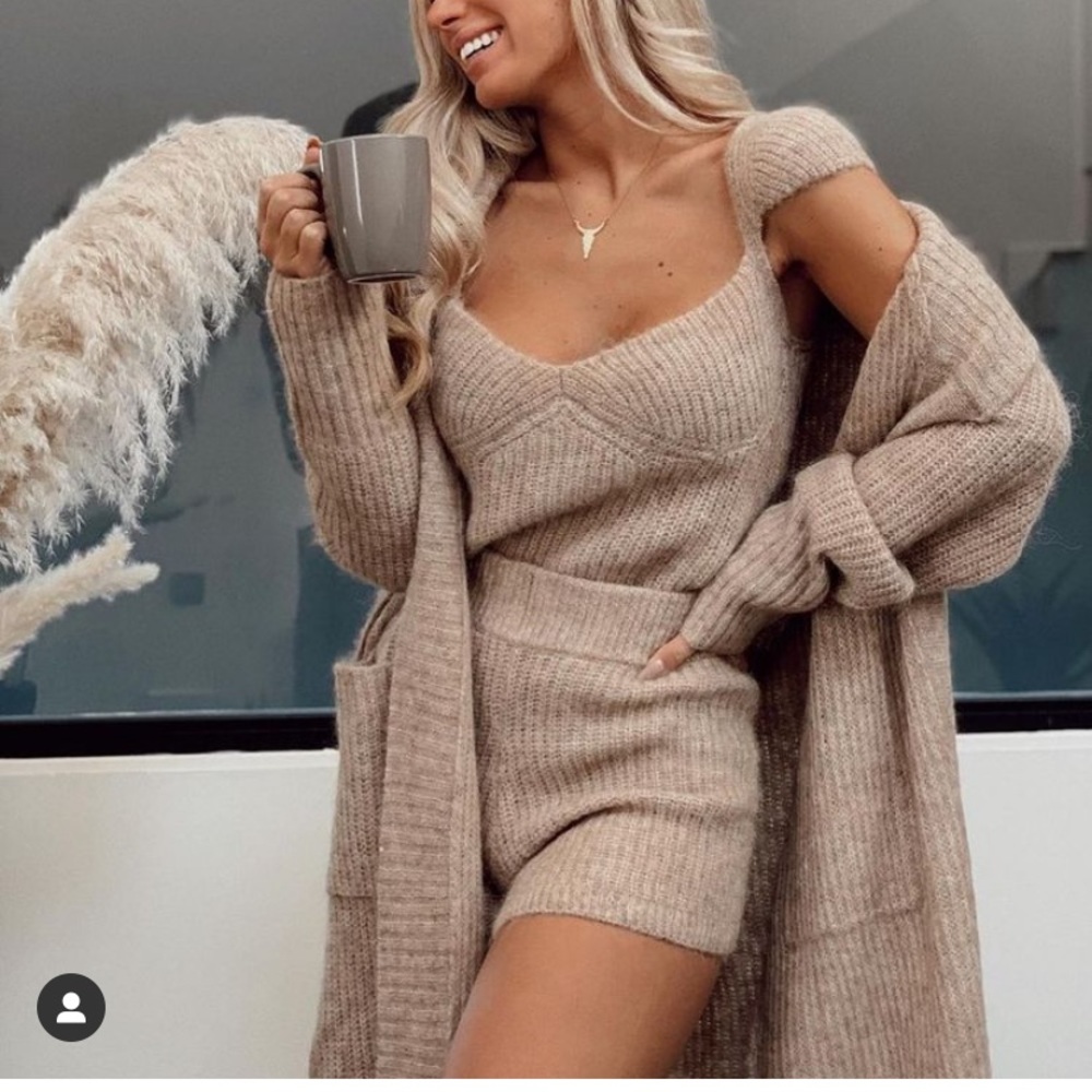 Zara Wool Blend Knit Set - Picture 5 of 14
